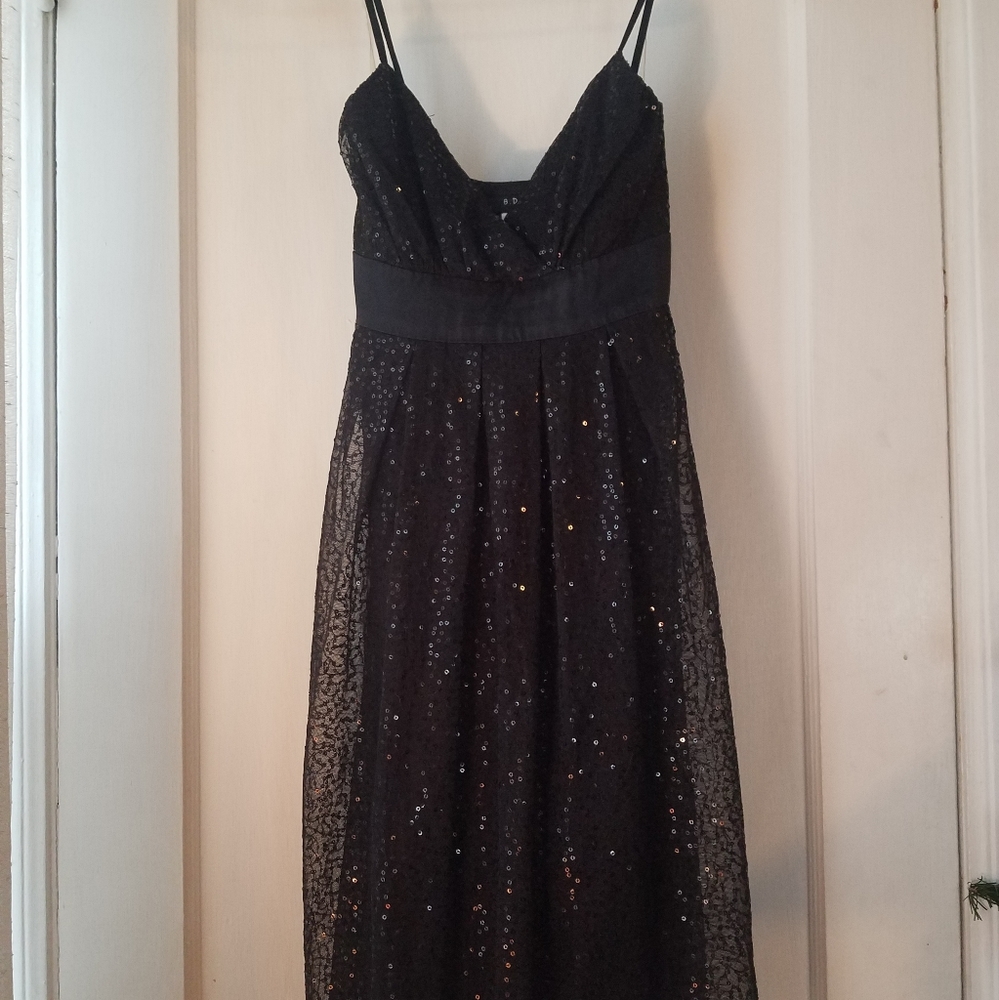 B. Darlin Black Sequin Minidress